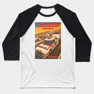 1989 Nascar Winston Cup Series Racing Poster Baseball T-Shirt